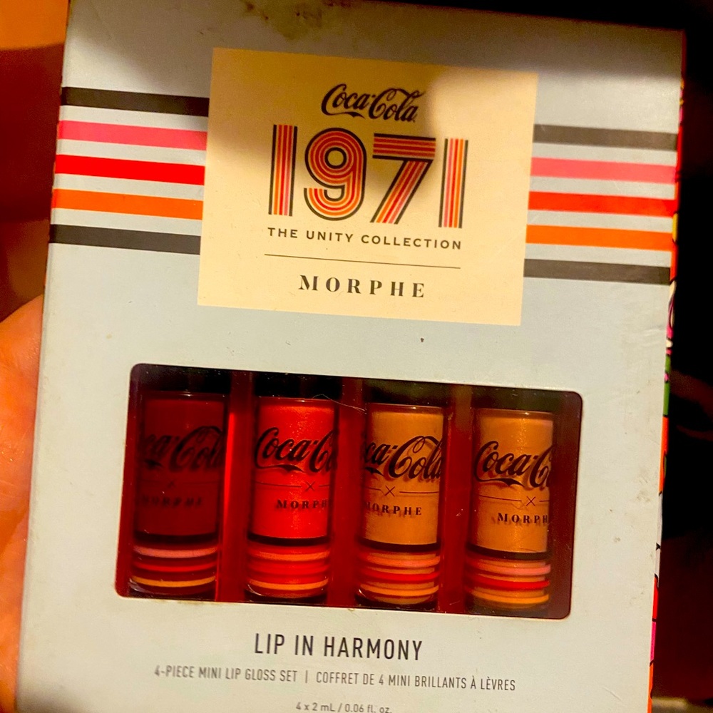 New In Box Morphe Coca Cola Lip Set 💄
